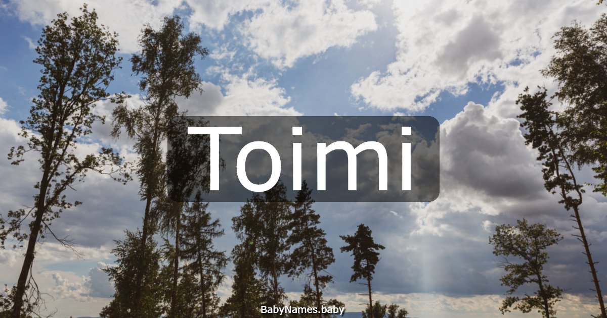 Toimi