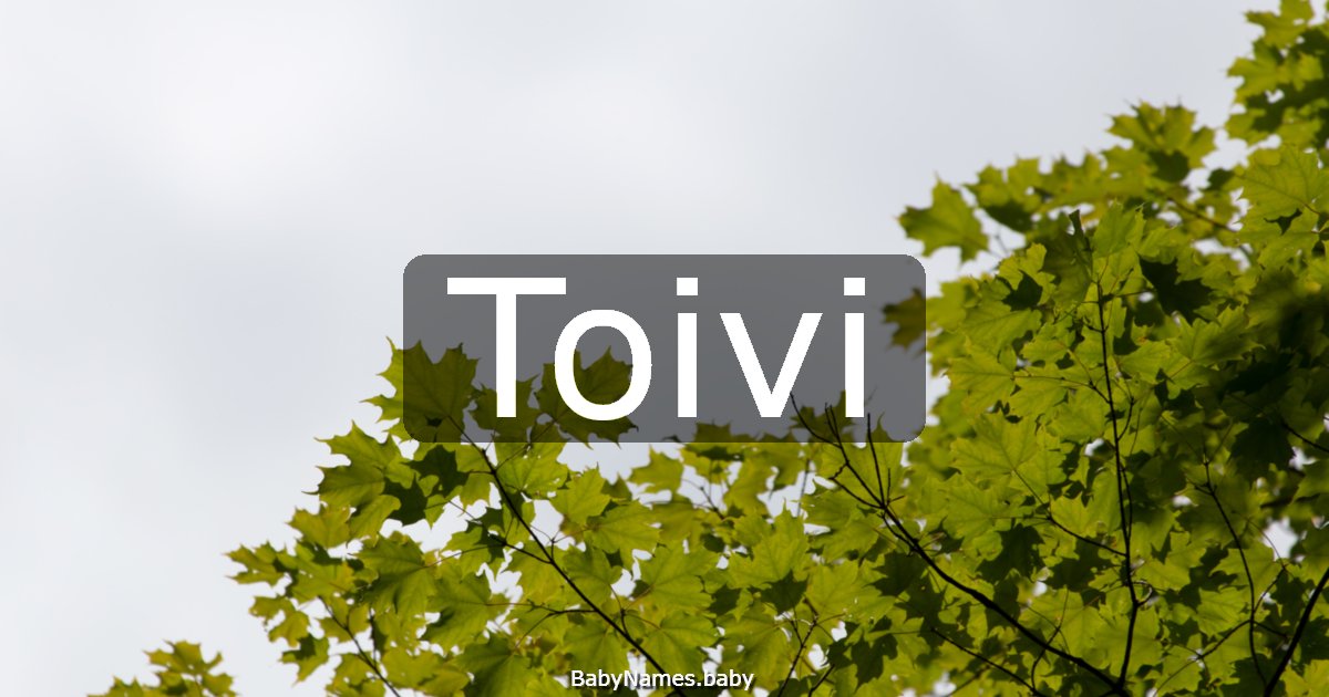 Toivi