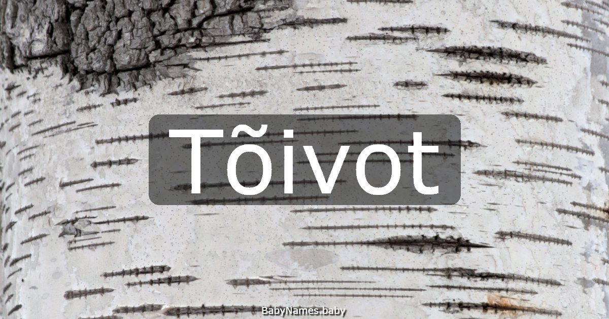 Tõivot