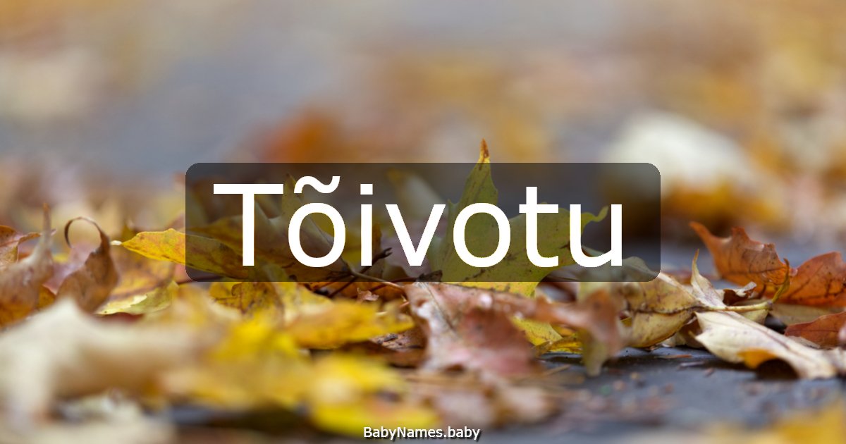 Tõivotu