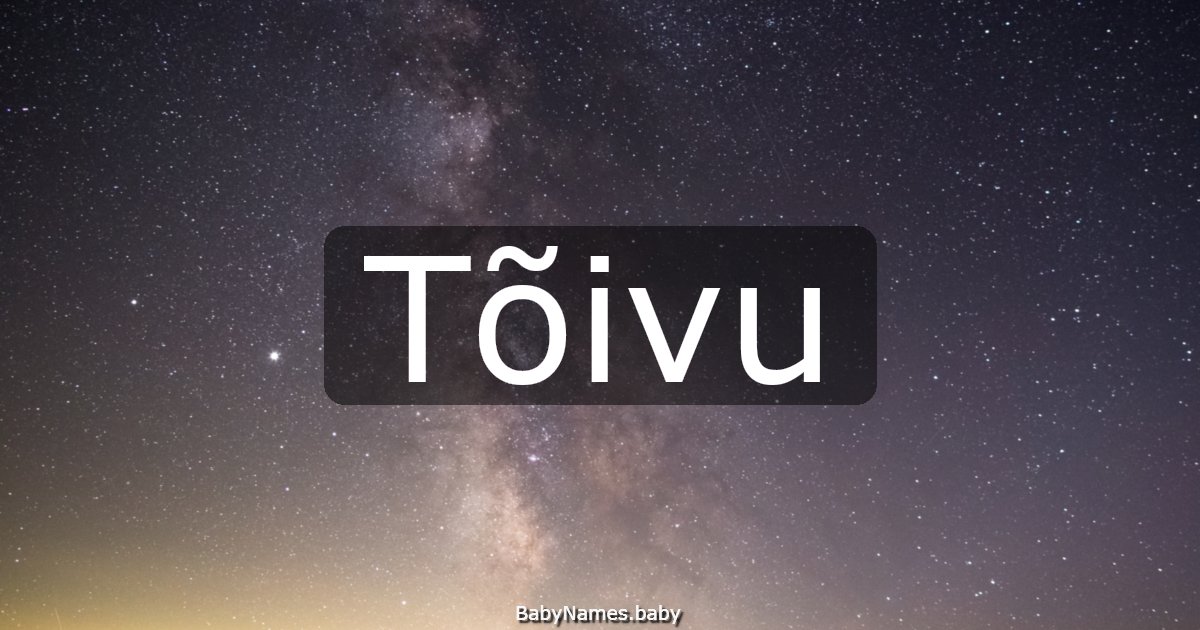 Tõivu