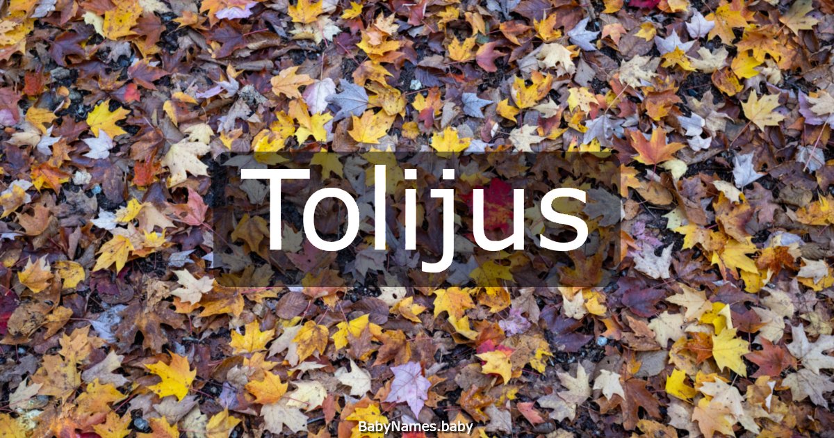 Tolijus