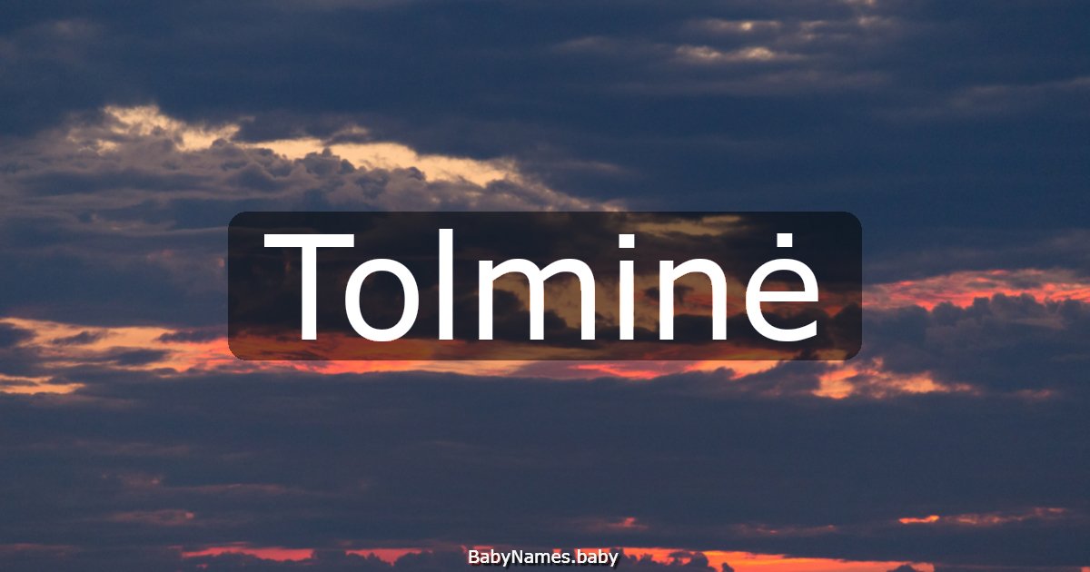 Tolminė