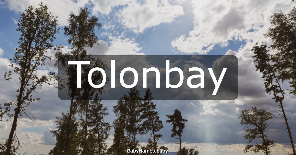 Tolonbay