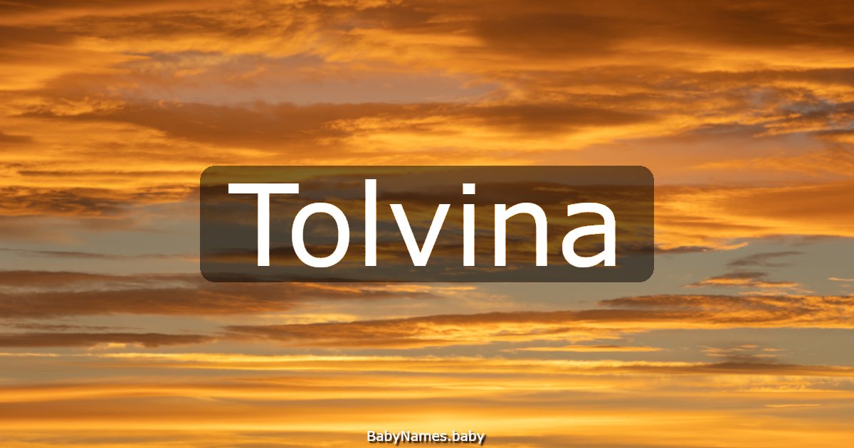 Tolvina