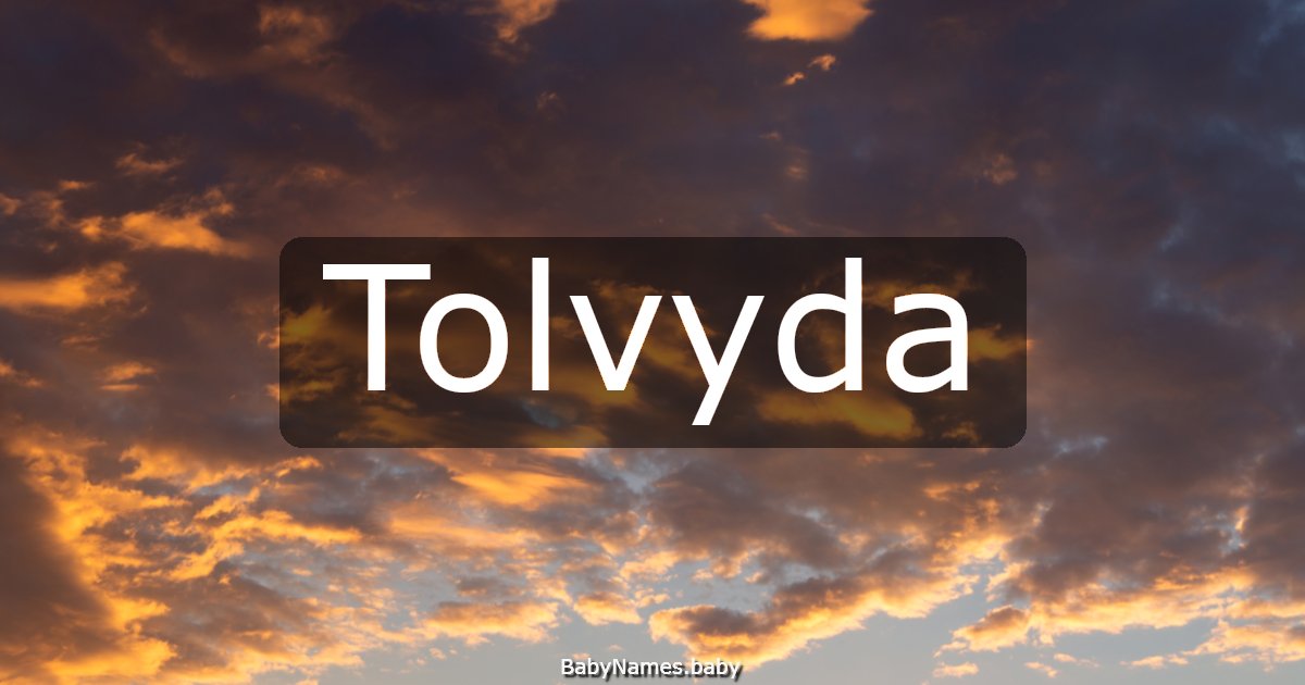Tolvyda