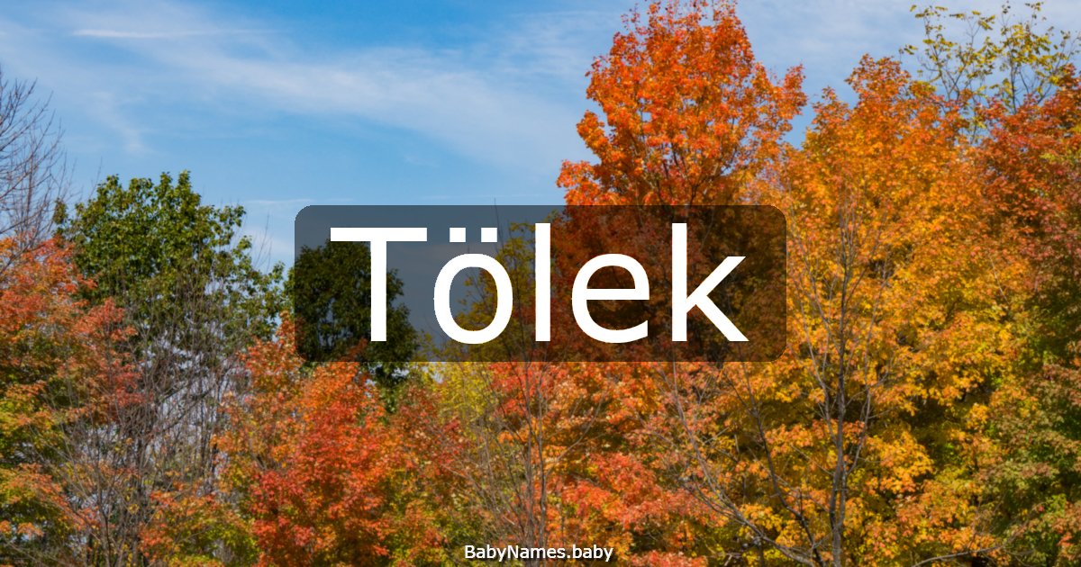 Tölek