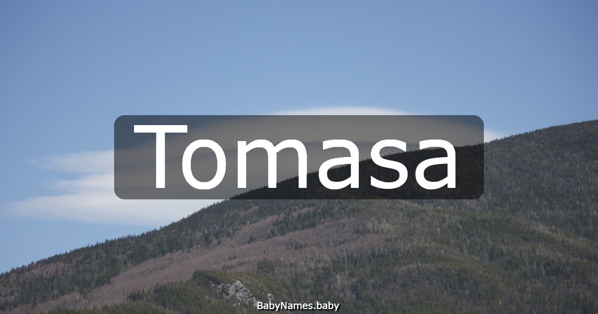 Tomasa