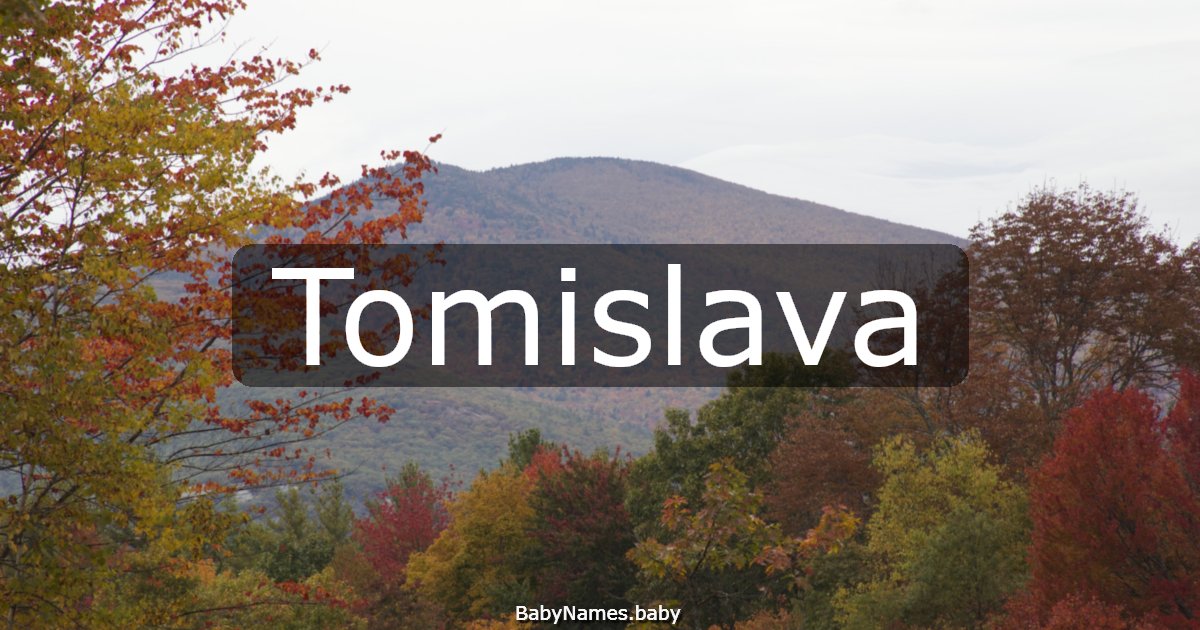 Tomislava
