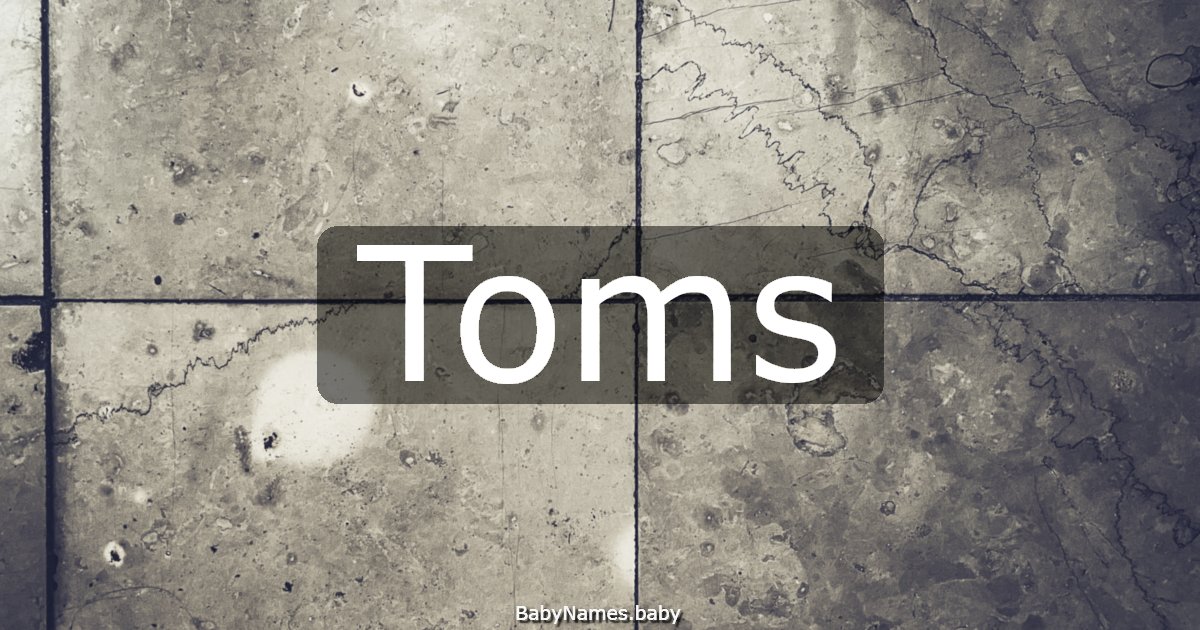 Toms