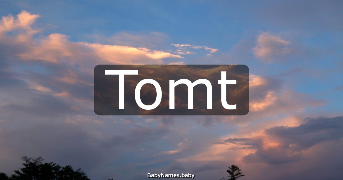 Tomt