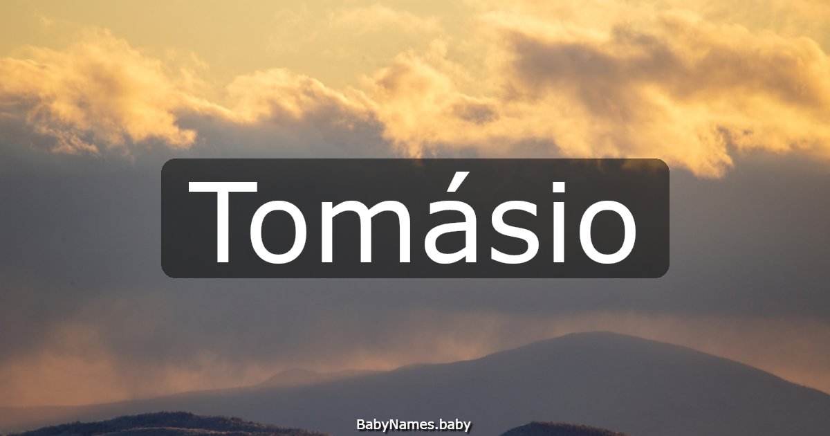 Tomásio