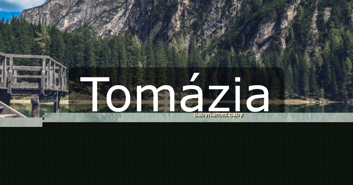 Tomázia