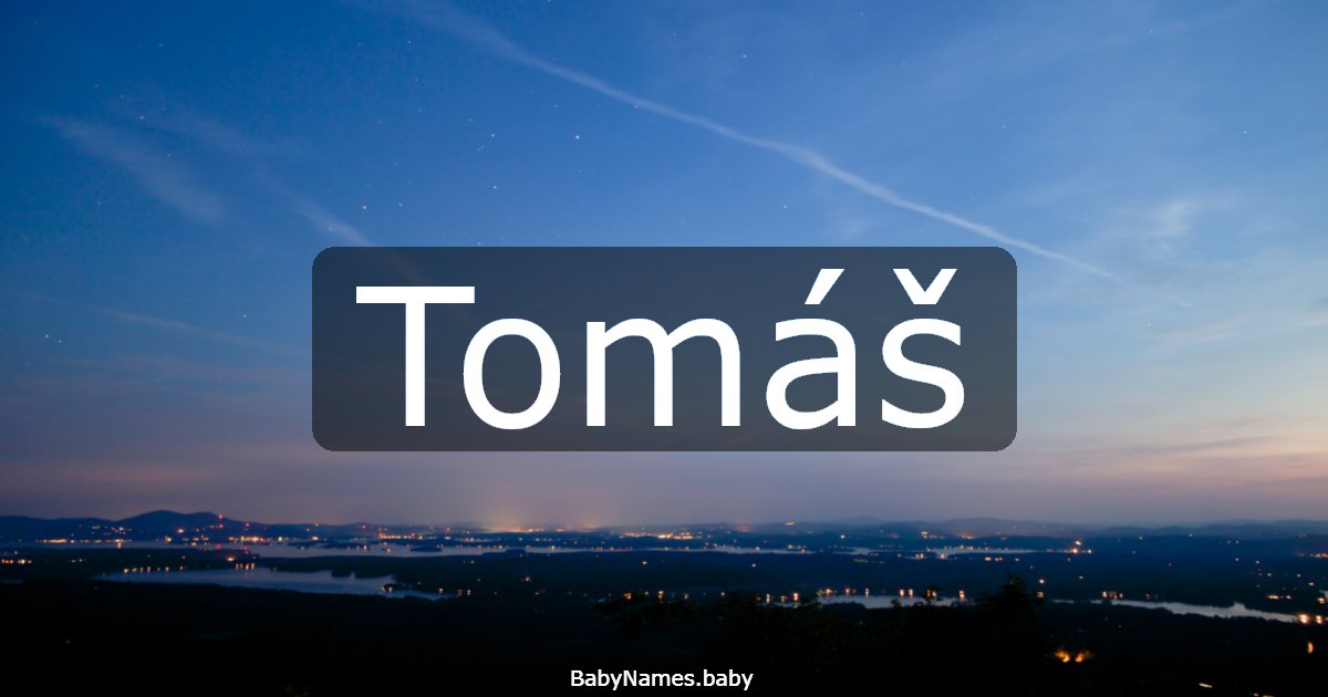 Tomáš