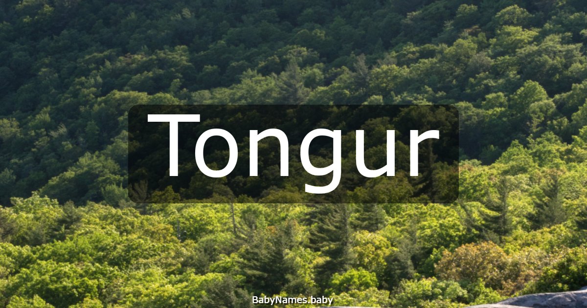 Tongur