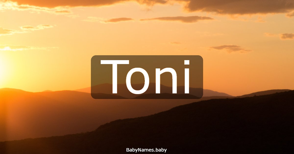 Toni