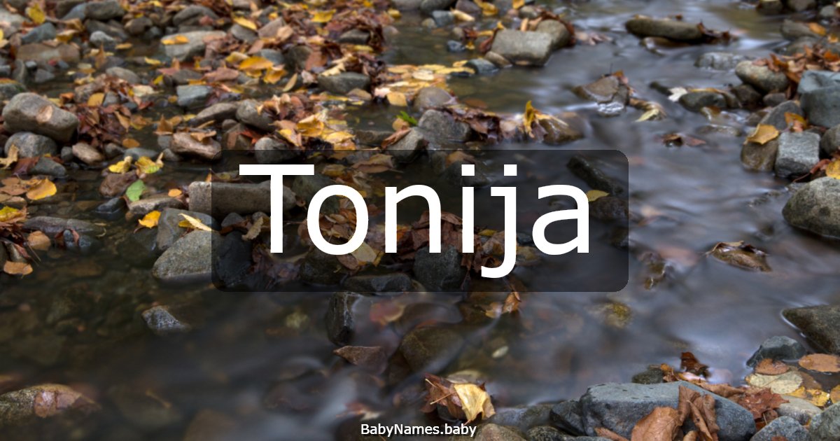 Tonija