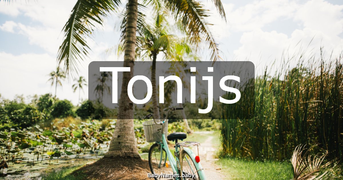Tonijs
