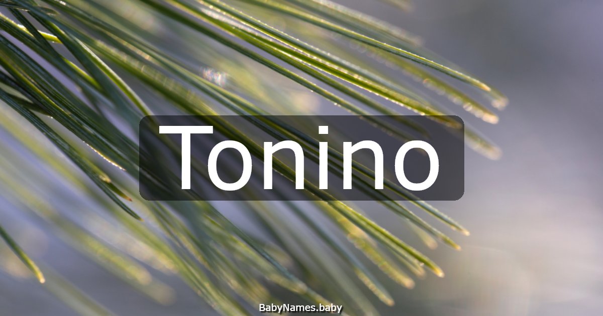 Tonino