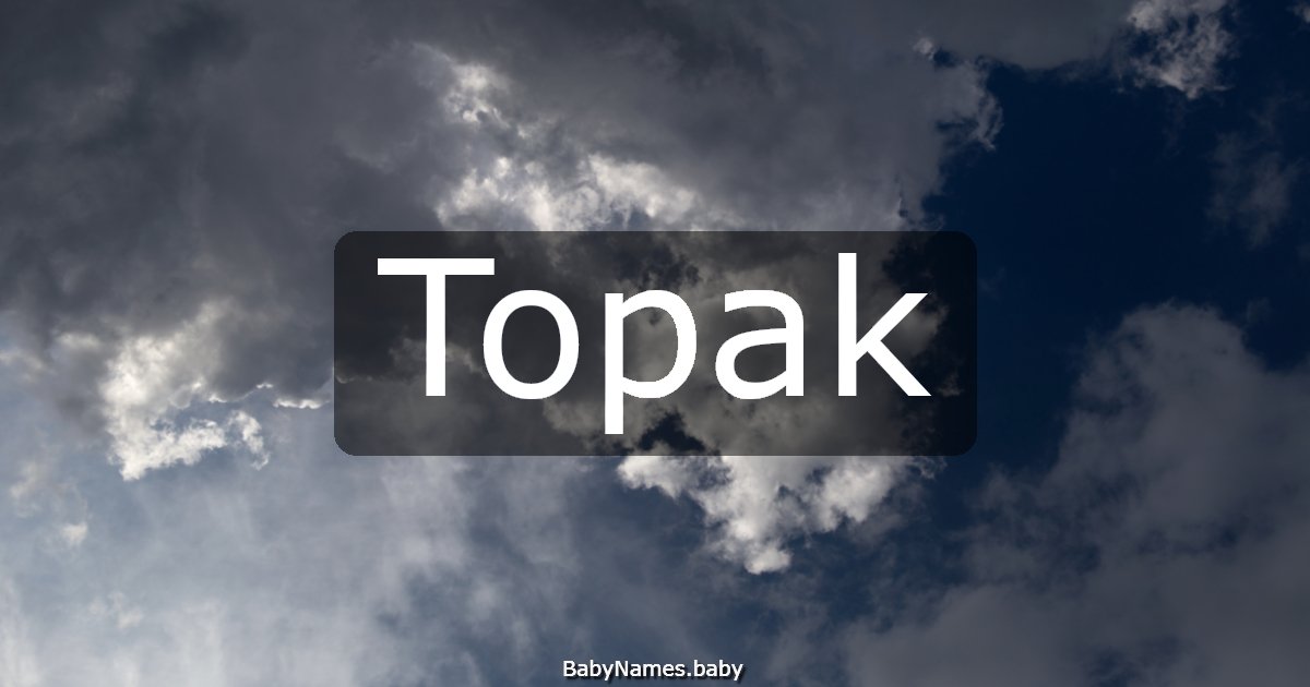 Topak