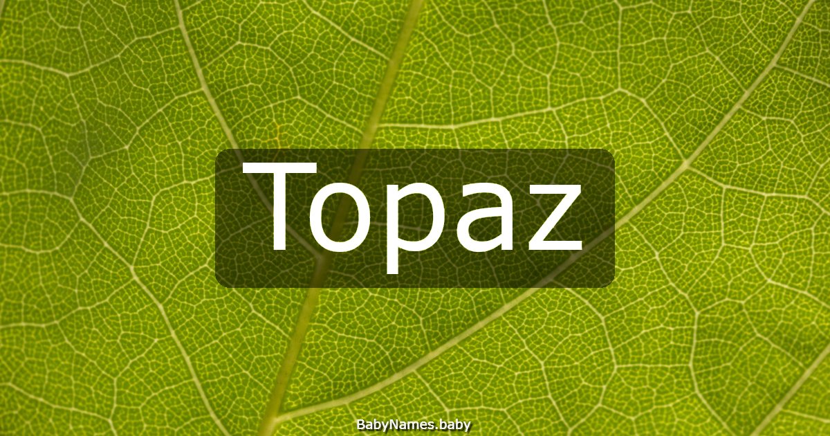 Topaz