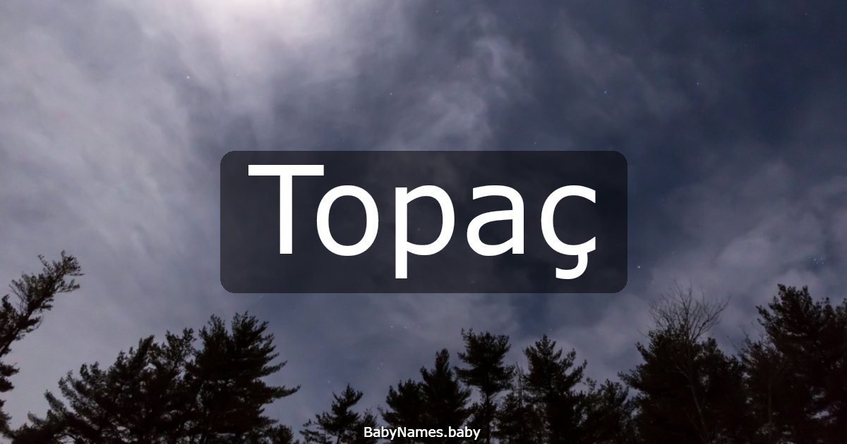 Topaç