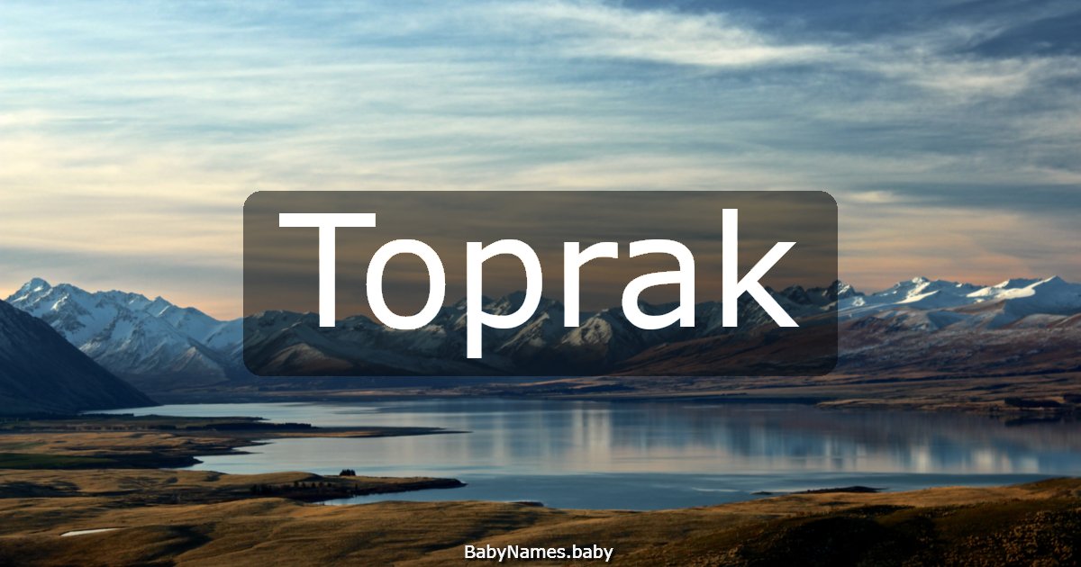 Toprak