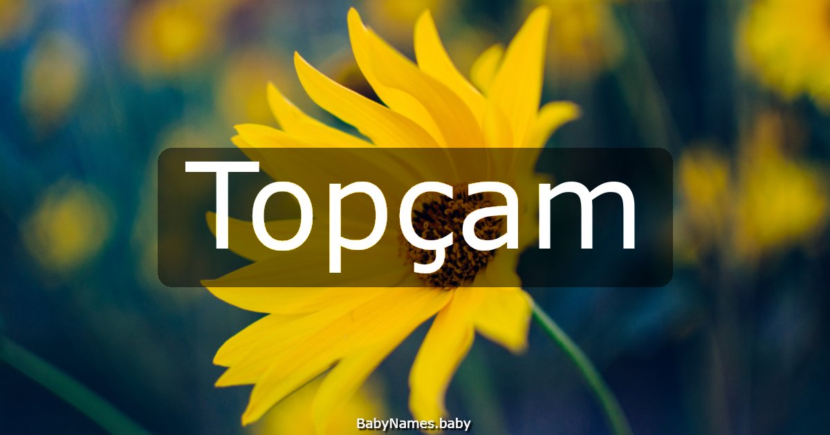 Topçam