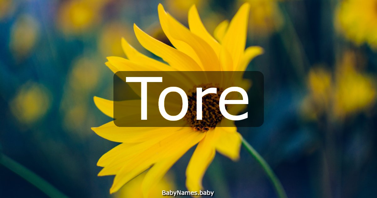 Tore