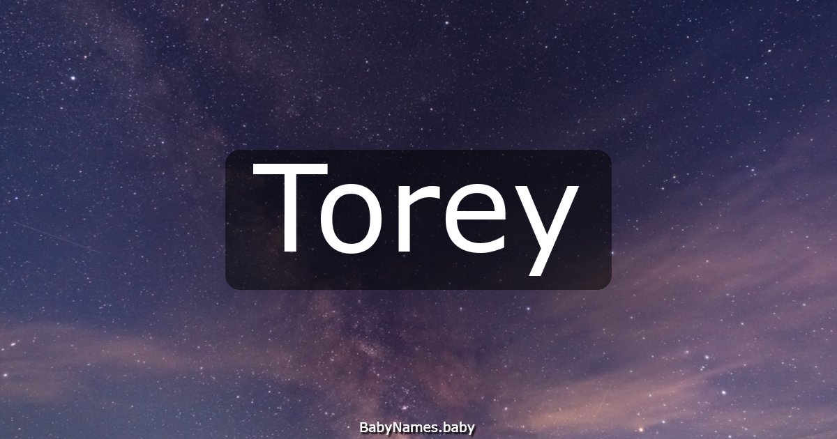Torey