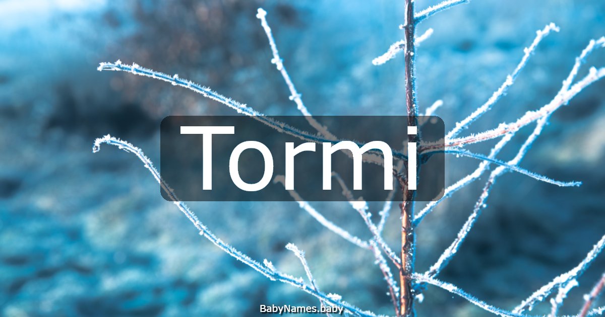Tormi