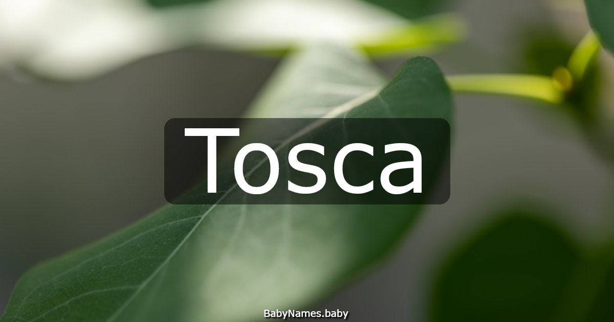Tosca