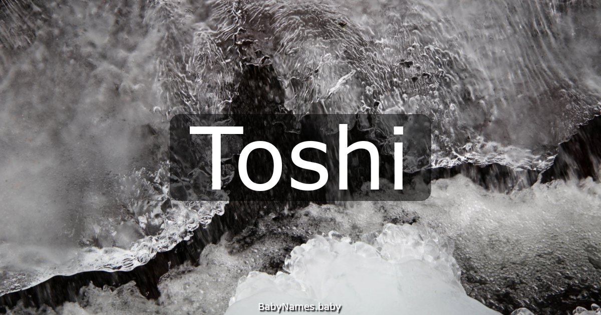 Toshi