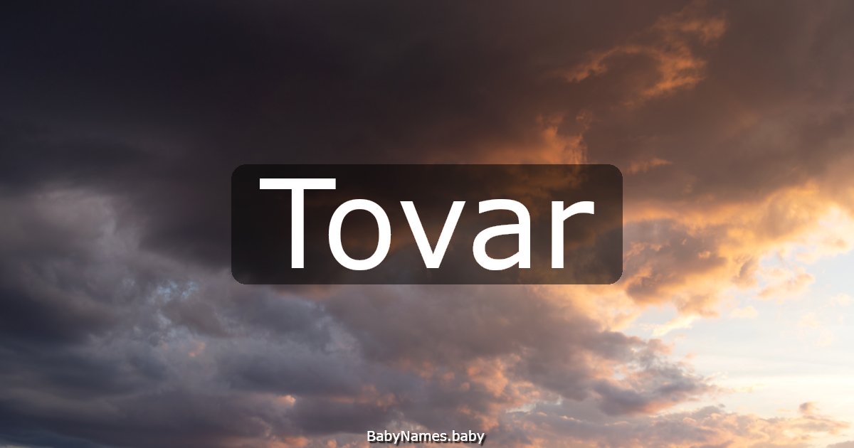 Tovar