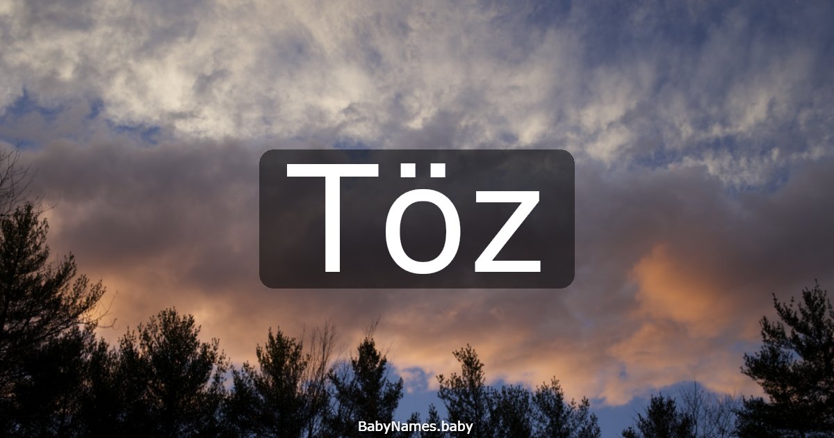 Töz