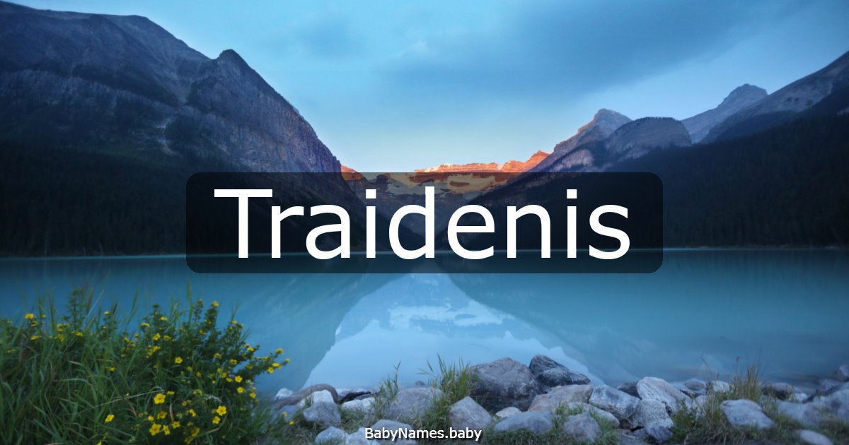 Traidenis