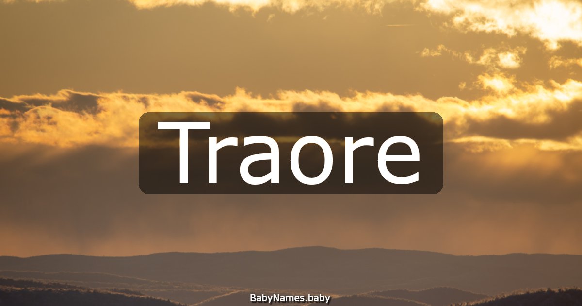 Traore