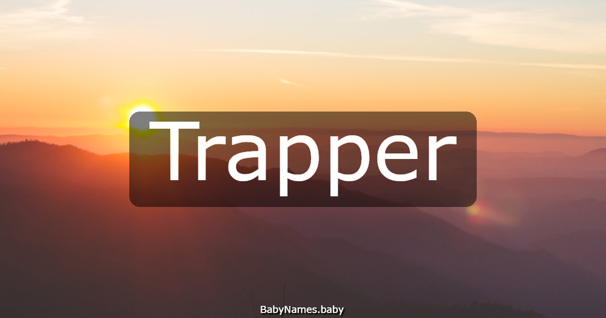 Trapper