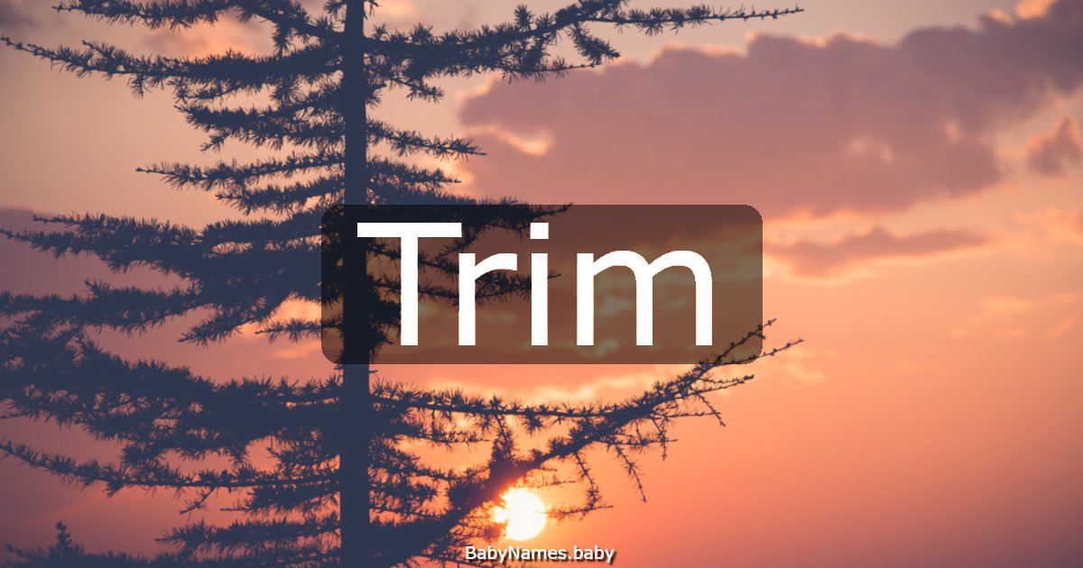 Trim