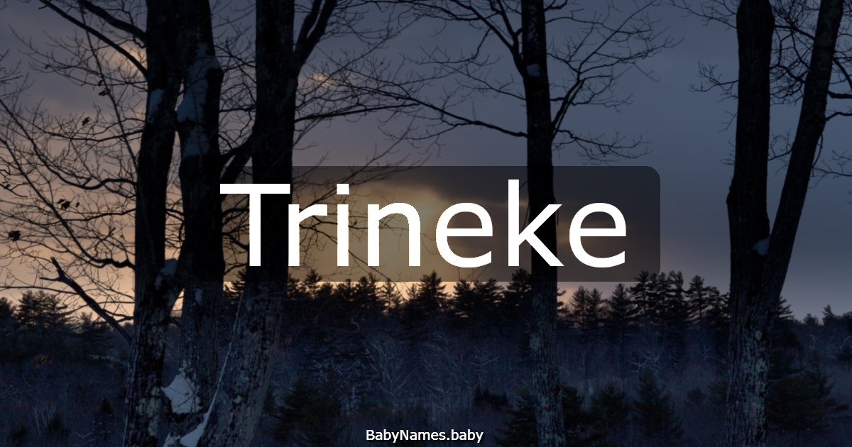 Trineke