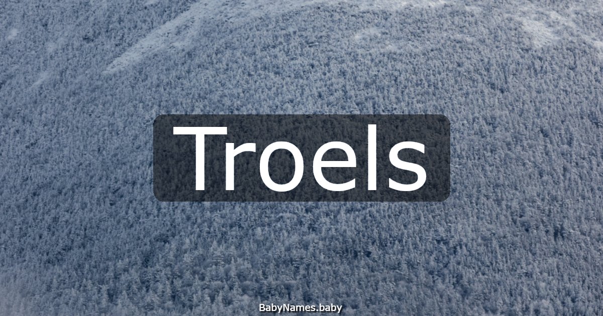 Troels