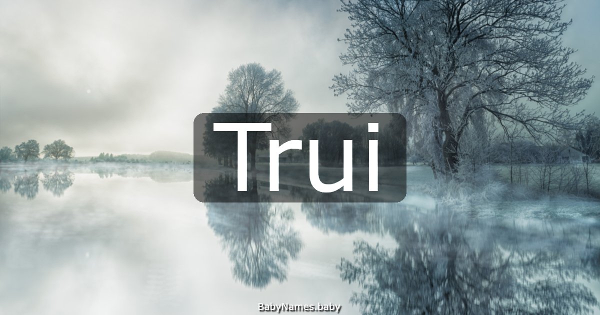 Trui