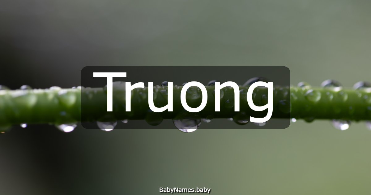 Truong
