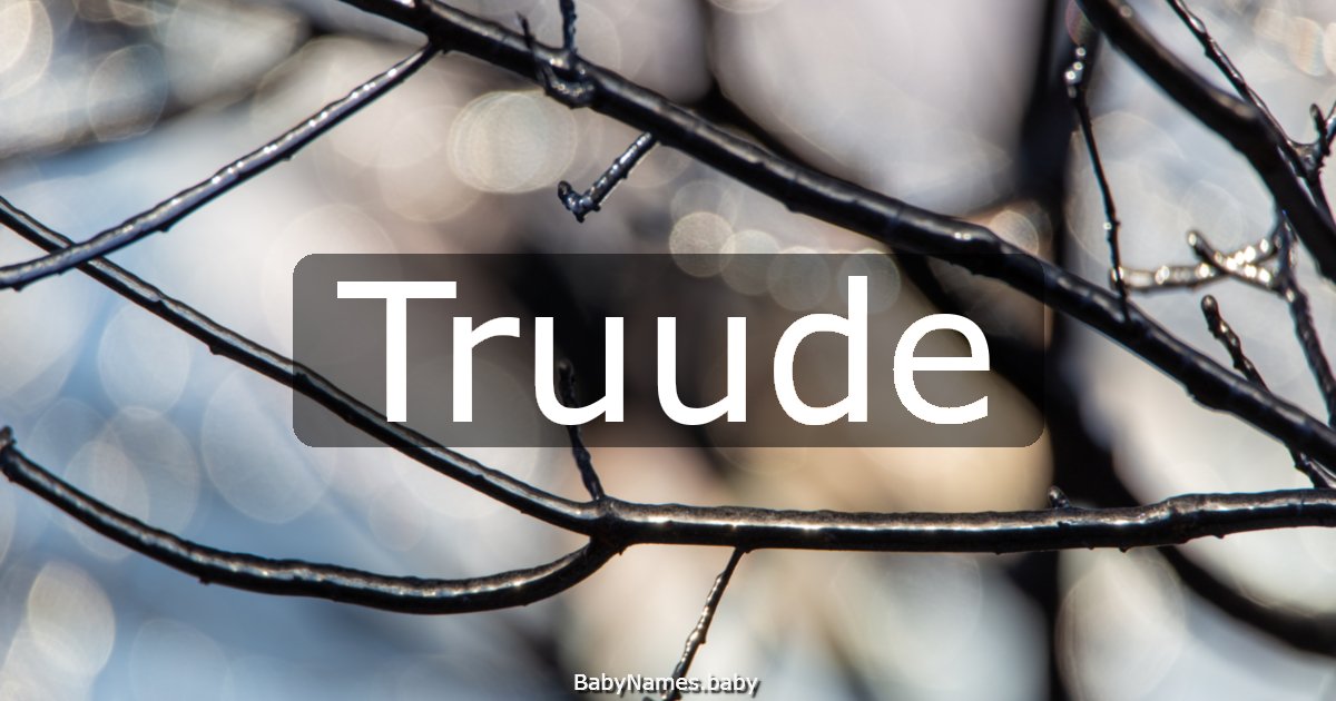 Truude