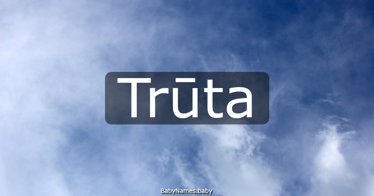 Trūta