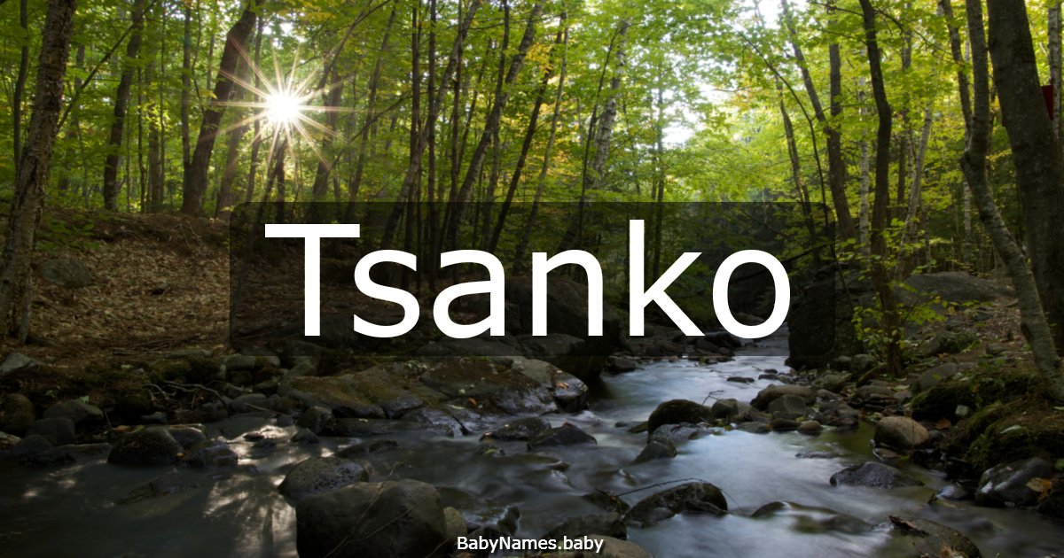 Tsanko