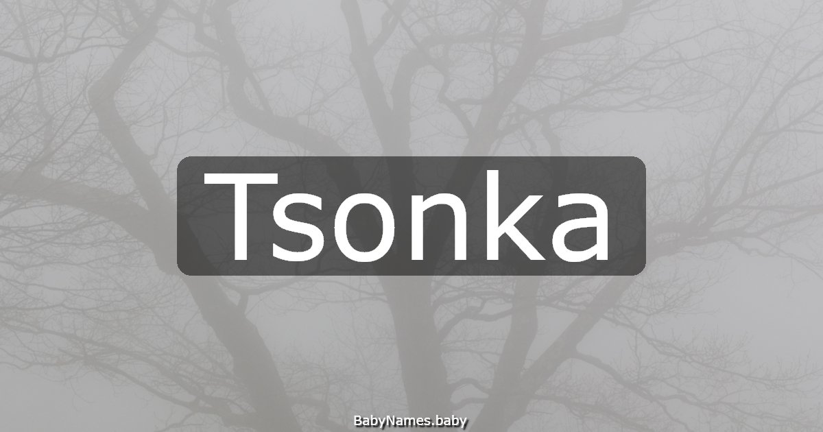 Tsonka