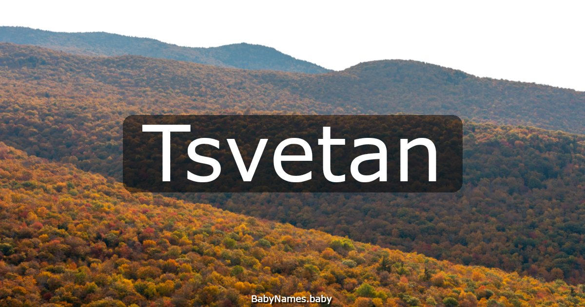 Tsvetan
