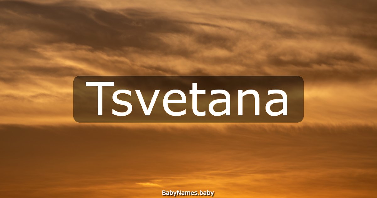 Tsvetana