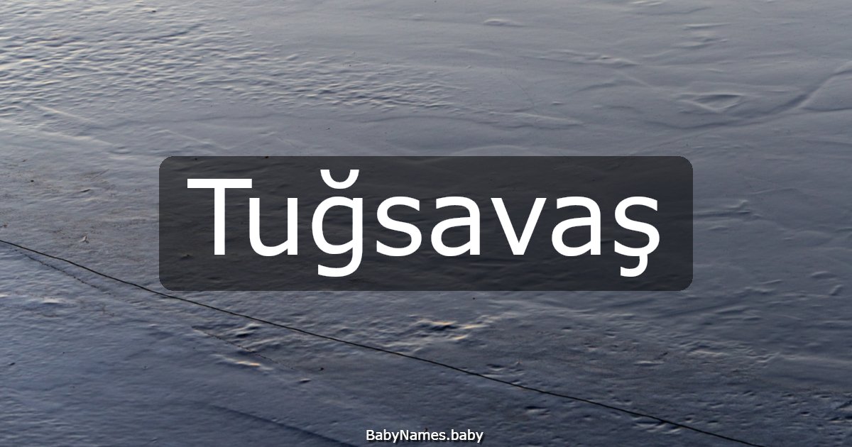 Tuğsavaş